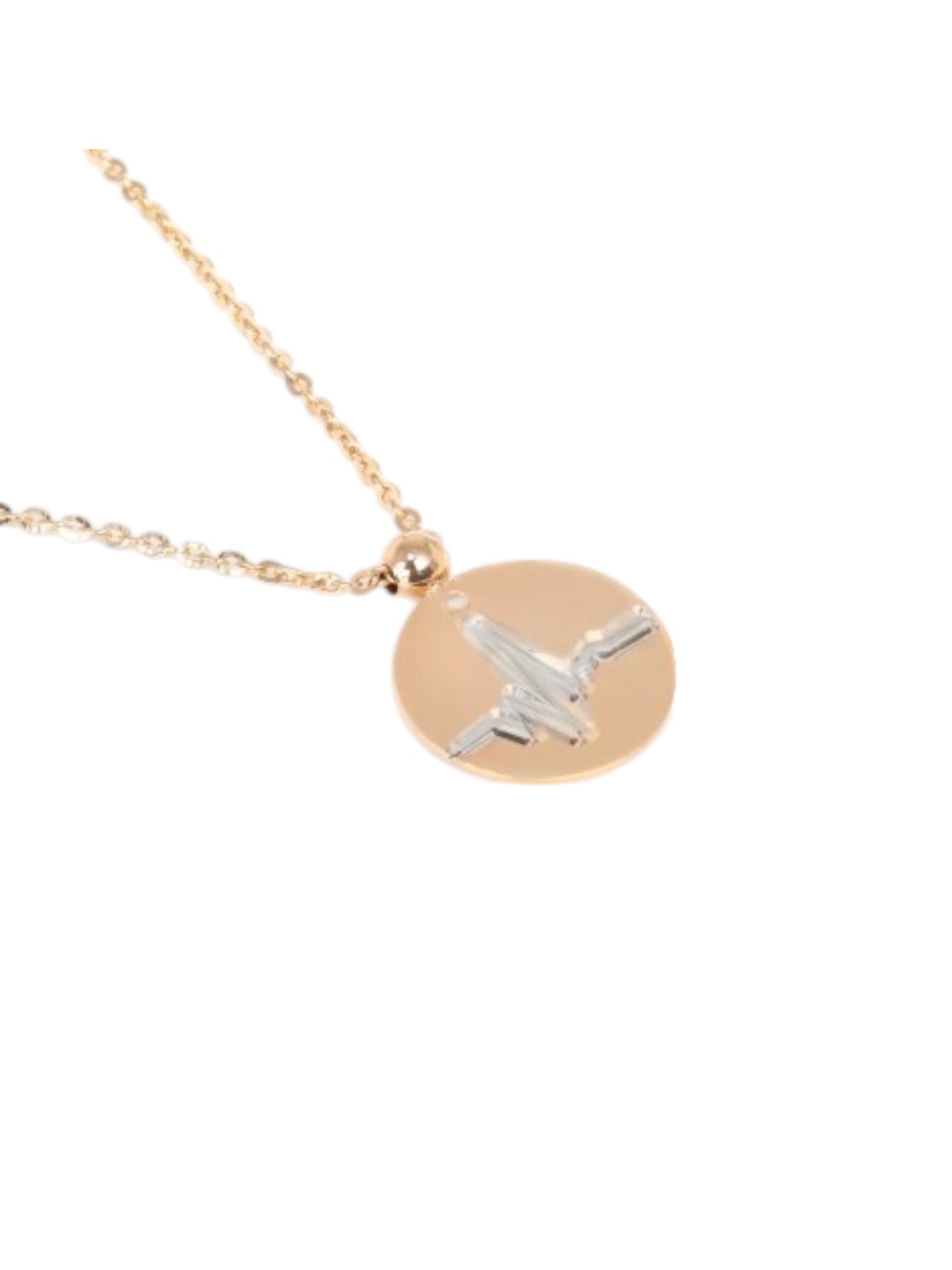 925 Sterling Silver Lifeline Design Rose Gold Plated Pendant With Chain For Women By Kesardeep
